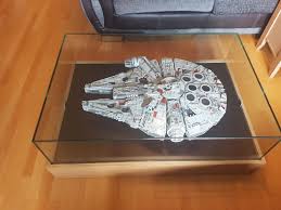 Model Display Tables Collectors Display Case Klarity Glass Furniture