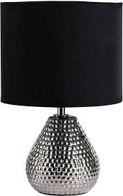 Soll sie den raum beleuchten, ein warmes licht spenden oder soll sie leselicht sein? Kleine Nachttischlampe Sip Of Silver Aus Keramik Westwingnow