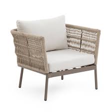 Belham Living Wicklow Rope Weave Outdoor Sectional Sofa Set Walmart Com In 2020 Deep Seating Chair Deep Seating Sofa Set