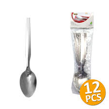Sendok teh umumnya digunakan untuk mengaduk isi secangkir kopi atau teh. Detail Gambar Sendok Teh Stainless Steel Sk0202 Golden Flying Fish 1 Lusin