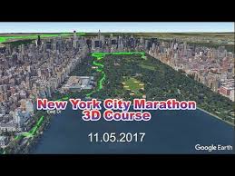 Le record d'arrivants est détenu par le marathon de new york avec plus de 52.000. New York City Marathon 2017 3d Course Youtube