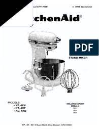 Maybe you would like to learn more about one of these? Kitchenaid 6 Qtservicemanual Pdf