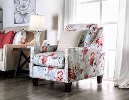 500 x 500 jpeg 50 кб. Nadine Accent Chair Sm8014 Ch In Floral Pattern Chenille Fabric