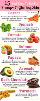 15 Best Foods For Younger And Glowing Skin Food For