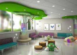 Imagination Compassion And Creativity In Pediatric Interior Design Clinic Interior Design Simple Kids Rooms Kids Room Design