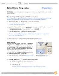 How do you think increasing the water's mass would affect the final temperature? Solubility Temperatures Docsity