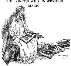 Dansk Javlarna The Princess Who Understood Magic From Queen Mab S Fairy Realm 1901 Illustration Arcane Trickster Art Inspiration