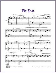 Fur Elise Free Easy Piano Sheet Music Piano Sheet Music Piano Sheet Easy Piano Sheet Music 111 kleine und sehr leichte klassische klavierstücke. fur elise free easy piano sheet music
