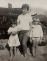 Neighborhood kids birthday party 1952. Olsen's, Brantley's, Varner's, De  Campo's and Bertolucci's. Ps I'm the baby in this photo and I am 70.