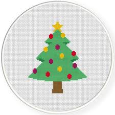 Cross stitch love cross stitch finishing cross stitch samplers cross stitching cross stitch embroidery cross stitch patterns needle book sewing accessories christmas cross. Decorative Christmas Tree Cross Stitch Pattern Daily Cross Stitch