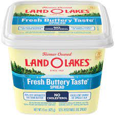 When comparing spreads, be sure to read the nutrition facts panel and . Fresh Buttery Taste Spread Land O Lakes
