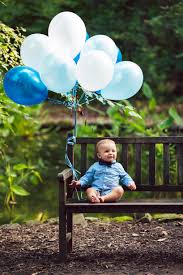 1st Birthday Outdoor Birthday Photoshoot Ideas For Adults Baby Boy First Birthday Pictures Outdoor With Balloons Baby Birthday Photoshoot First Birthday Pictures Boy Birthday Pictures