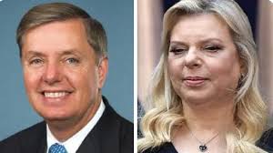 I believe Lindsey Graham may be leading a double life as Netanyahu's wife.  Now it all makes sense..