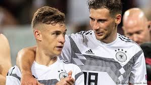 Joshua kimmich plays for other european teams team bayern münchen and the germany national team in pro evolution. German Football Ambassador 2020 Joshua Kimmich And Leon Goretzka Honored Sports German Football And Major International Sports News Dw 03 04 2020