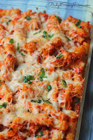 Chicken Parmesan Baked Pasta Recipe Budget Savvy Diva Recipe Baked Pasta Recipes Chicken Parmesan Recipes Chicken Parmesan Baked Pasta Recipe