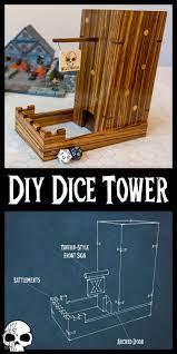Learn How To Make A Dice Tower Make Your Dnd Games Even More Epic With This Diy Dice Tower Build Dice Tower Dnd Diy Diy Dice