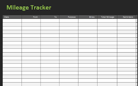 30 Printable Mileage Log Templates Free Template Lab