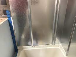 A natural stone shower or. Installing Tin Roofing On The Shower Walls Pineapple Voyage