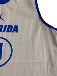 Kyle Lofton Florida Basketball Player-Exclusive Reversible Practice Je