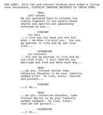 Vincat S Vows Beautyandthebeast Batb Vincat Thekellers Vincentkeller Catherinekeller Vincent Catherine Beauty And The Beast Vows Wedding Vows