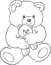 Why your toddler needs to start coloring regularly. Bear With Little Bear Coloring Page