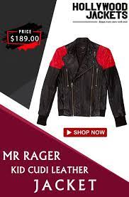 Kid Cudi Leather Jacket Mr Rager Surface Leather Jacket Kids Leather Jackets Jackets