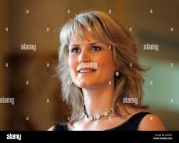 Finnish singer Camilla Nylund portrayed during the ceremony