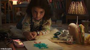 Mcdonald S Releases Its Very Heart Warming Christmas Advert Staring A Fluffy Imaginary Friend Daily Mail Online