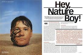 Linking page for schedule listings from august 1999. Hey Nature Boy Esquire August 1999
