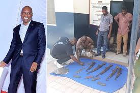 Seated next to him is former cabinet minister maina wanjigi, . Flying Squad Raid Jimmy Wanjigi S Nairobi Home After Finding Heavy Weapons His Malindi House Kenya Breaking News And Hot Gossip Udaku Ke Udakuke