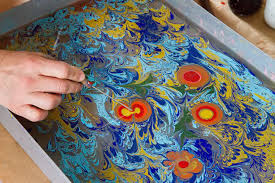 Glass making has been around for over 5,000 years and has been part of the marble story for nearly the whole time. How To Make Water Marble Art Painting Werk Press