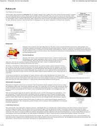 Maybe you would like to learn more about one of these? Eukaryote Wikipedia