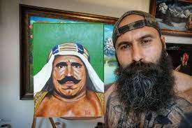 The fbi has been_ the bank robber for years. Tom La Ruffa On Twitter This Painting Will Put You In The Camel Clutch Break Your Back Make You Humble And What Do You Say The Real Legend The Ironsheik Respect Art Wrestling