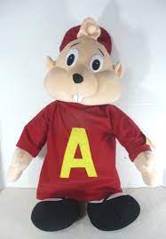 Alvin And The Chipmunks Plush Stuffed Animal Large 25 Toy Network Has Paper Tag Plush Stuffed Animals Animals For Kids Alvin And The Chipmunks