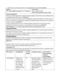 Lesson Plan Writing Lesson Plans Writing Response How To Plan