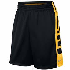 Black And White Striped Shorts Mens Nike Mens Maize Black Yellow 9 Basketball Shorts Sz Xl 718378 010 Nike Shorts Nike Men Athletic Outfits Basketball Shorts