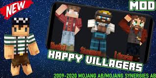 Helpful villagers mod para minecraft 1.7.10 añade aldeanos utiles humanos, inteligentes, trabajadores y guerreros según la profesión que le demos con unos . Mod Happy Villagers For Android Apk Download
