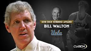 Bill Walton Selected for Distinguished CoSIDA Dick Enberg Award