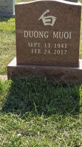 Duong Muoi (1941-2017)
