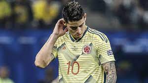 Evertonin hyökkäävä keskikenttäpelaaja james rodríguez ei pelaa. Spexlc6hki1g9m