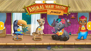 Jungle Animal Hair Salon Wild Pets Makeover Fun Animal Care Kids Gam Animals Care Pet Hair Games For Kids