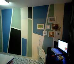 As a welcome touch, the solo comes with wall. Diy Design Sly Zig And Zag Color Blocks Boy Room Paint Block Wall Painting Stripes On Walls