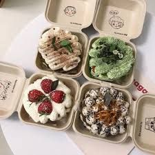 Check spelling or type a new query. Korean Super Fire Ins Net Red Lunch Box Cake Bento Box Small Cake Box Mousse Bento Box 50 A Pack