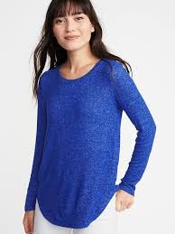 Relaxed Plush Knit Tee For Women In 2019 Tees For Women