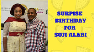 You will be there for me till our old age in jesus mighty name. Surprise Birthday For Soji Alabi Tope Alabi S Husband Youtube