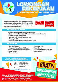 Lowongan kerja terbaru sumedang sharing kali ini datang dari pabrik kahatex. Smk Ma Arif Nu 01 Jatibarang Brebes Jl Raya Janegara Km 1 Jatibarang Brebes 2021