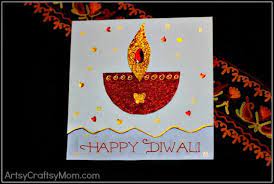 For this year's diwali, we decided to make a handmade diwali greeting card, which reflects the color and exuberance of diwali. Diy Diwali Card Idea For Kids Diwali Diy Diy Diwali Cards Diwali Greeting Cards