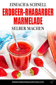Erdbeer Rhabarber Marmelade Erdbeer Rhabarber Marmelade Rhabarber Marmelade Erdbeer Rhabarber