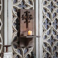 Free shipping on qualifying orders. 1piece 5 9 X 5 3 X 18 9 Wall Candle Holder Wooden Crosses Wall Candle Decor Farmhouse Handmade Sconces Rustic Candle Sconces Antique Brown Wooden Hanging Wall Mounted Art For Living Room Home Home