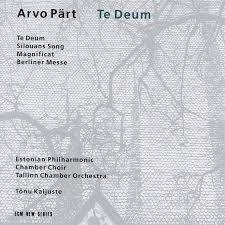 The te deum is found in the first part of the psalterium ordinarium, etc. Ecm Records Shop